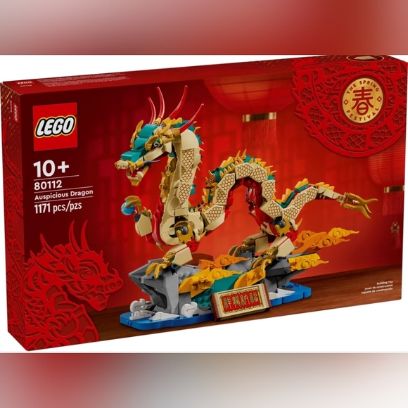 New Lego Auspicious Dragon - Picture 6 of 7